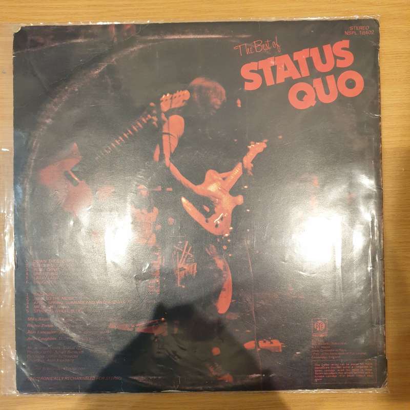 Status Quo  The Best Of Status Quo - Vinyl LP Record - Very-Good+ Quality (VG+)