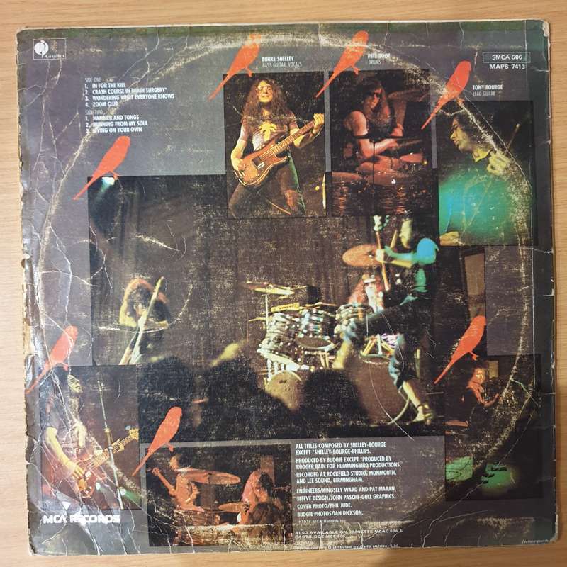 Budgie  In For The Kill! - Vinyl LP Record - Very-Good Quality (VG) (verry)