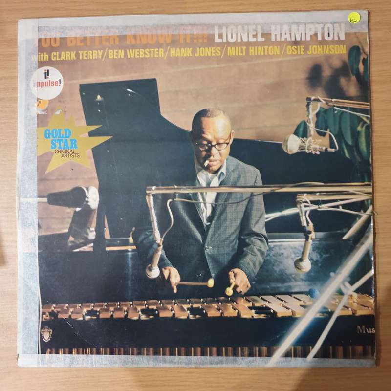 Lionel Hampton  You Better Know It!!! - Vinyl LP Record - Very-Good+ Quality (VG+)