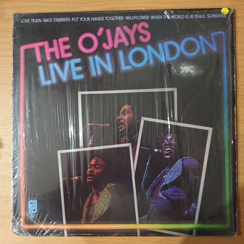 The O'Jays  Live In London - Vinyl LP Record - Very-Good+ Quality (VG+)