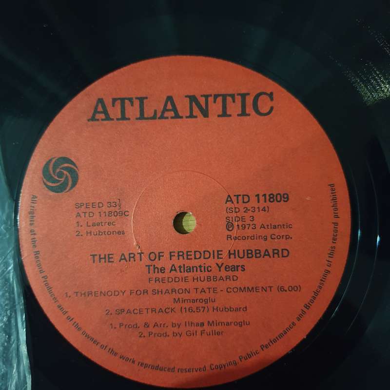 Freddie Hubbard  The Art Of Freddie Hubbard - The Atlantic Years - Vinyl LP Record - Very-Good...