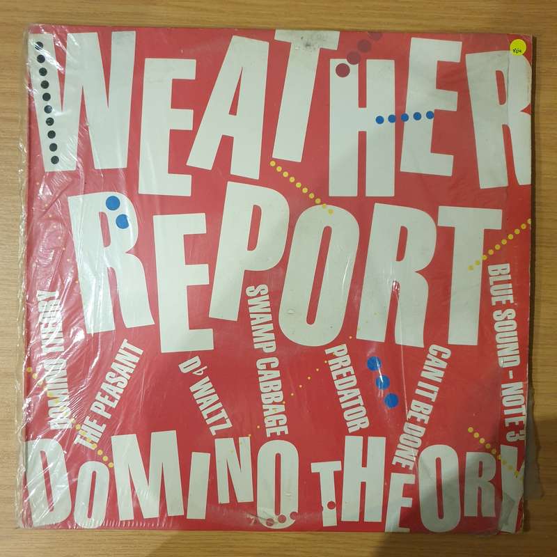 Weather Report  Domino Theory - Vinyl LP Record - Very-Good+ Quality (VG+)