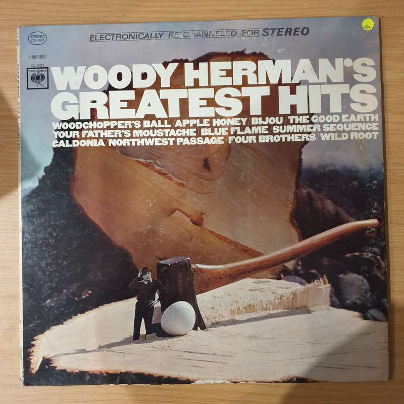 Woody Herman  Woody Herman's Greatest Hits - Vinyl LP Record - Very-Good+ Quality (VG+)