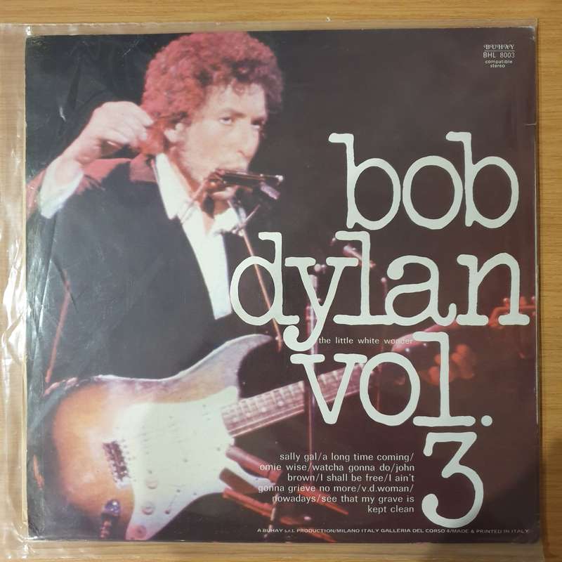 Bob Dylan  The Little White Wonder - Volume 3 - Vinyl LP Record - Very-Good+ Quality (VG+)