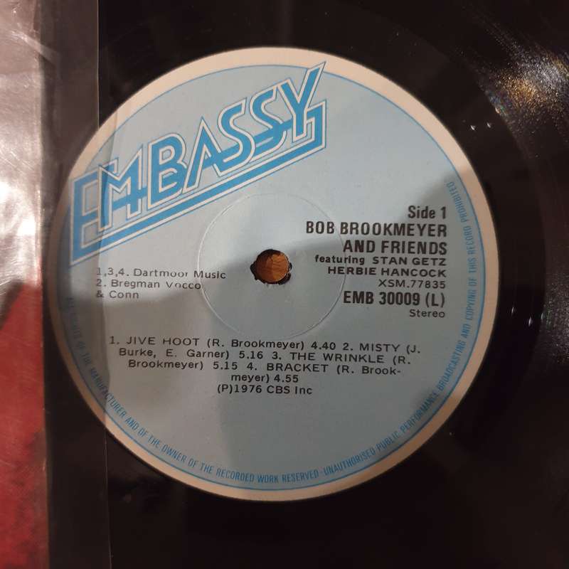 Bob Brookmeyer And Friends - Bob Brookmeyer, Stan Getz, Herbie Hancock, Gary Burton, Elvin Jones,...