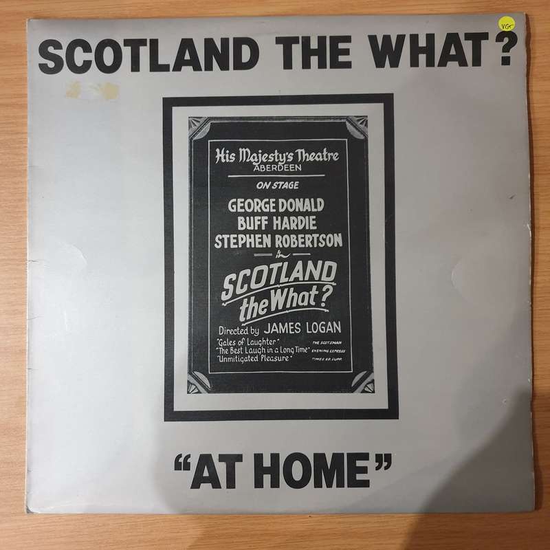 Scotland The What?  At Home  Vinyl LP Record - Very-Good+ Quality (VG+)