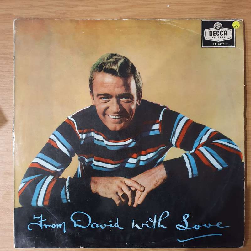 David Whitfield  From David With Love  Vinyl LP Record - Very-Good+ Quality (VG+)