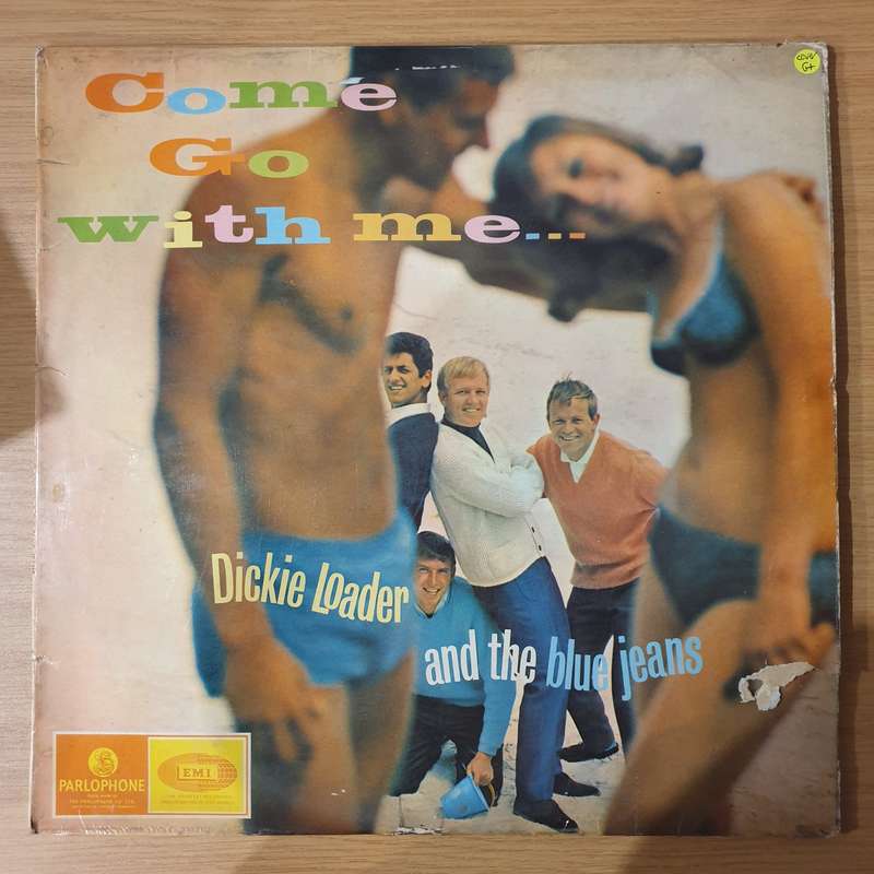 Dickie Loader And The Blue Jeans  Come Go With Me - Vinyl LP Record - Good+ Quality (G+) (gplus)