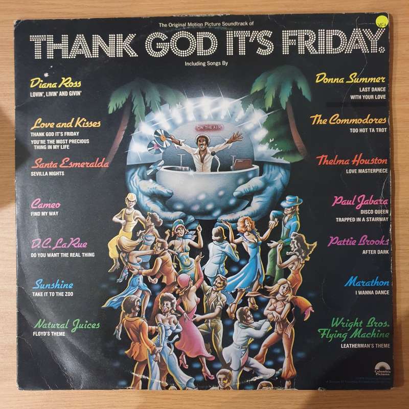Thank G-D It's Friday - Vinyl LP Record - Very-Good+ Quality (VG+) (verygoodplus)