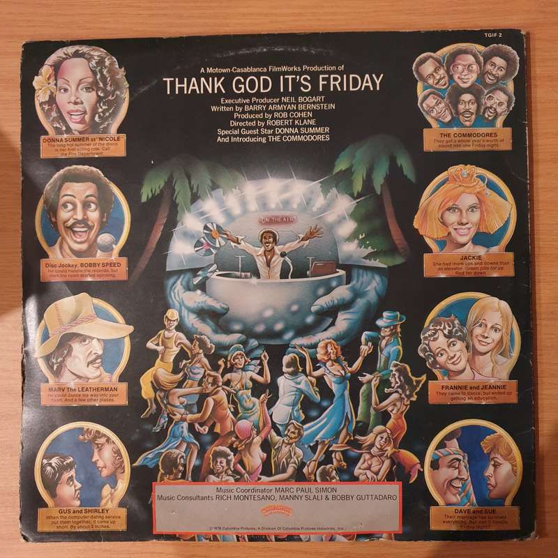 Thank G-D It's Friday - Vinyl LP Record - Very-Good+ Quality (VG+) (verygoodplus)