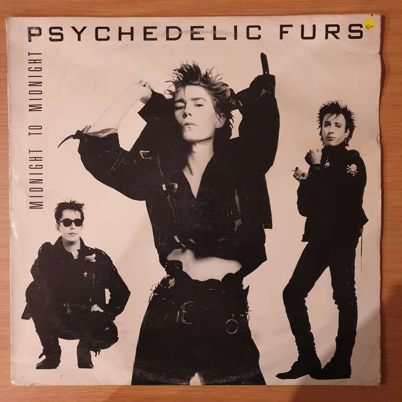 The Psychedelic Furs  Midnight To Midnight  Vinyl LP Record - Very-Good+ Quality (VG+)
