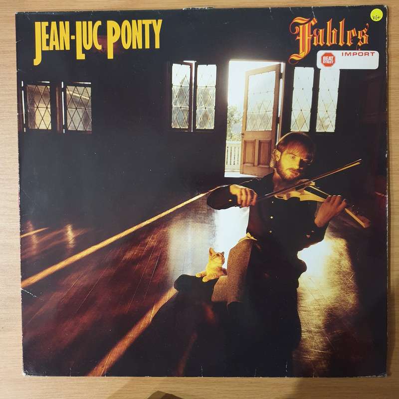Jean-Luc Ponty  Fables  Vinyl LP Record - Very-Good+ Quality (VG+)