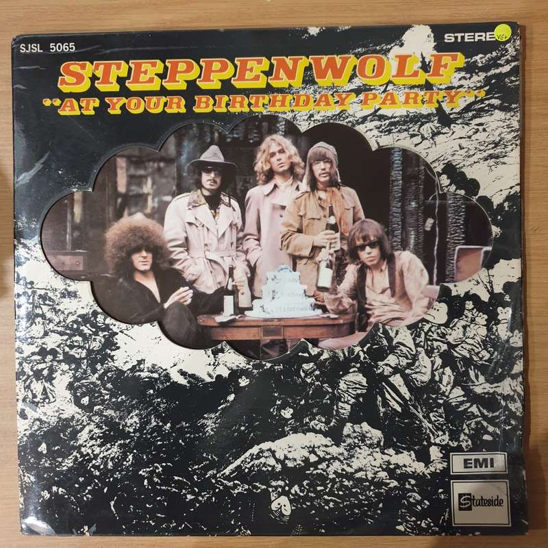 Steppenwolf  At Your Birthday Party  Vinyl LP Record - Very-Good+ Quality (VG+)