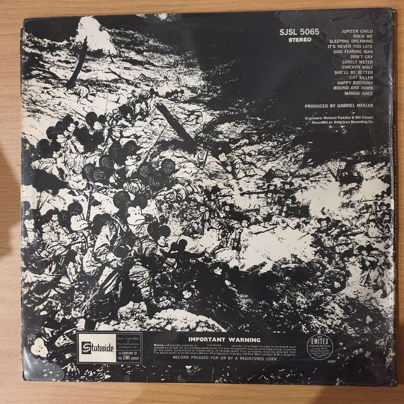 Steppenwolf  At Your Birthday Party  Vinyl LP Record - Very-Good+ Quality (VG+)