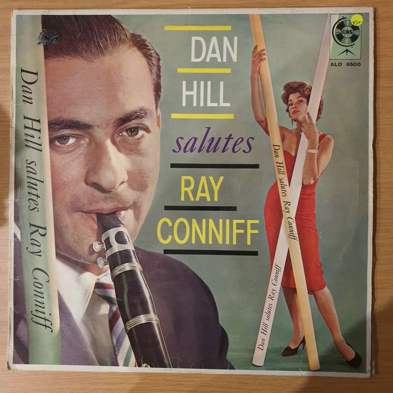 Dan Hill  Dan Hill Salutes Ray Conniff  Vinyl LP Record - Very-Good+ Quality (VG+)