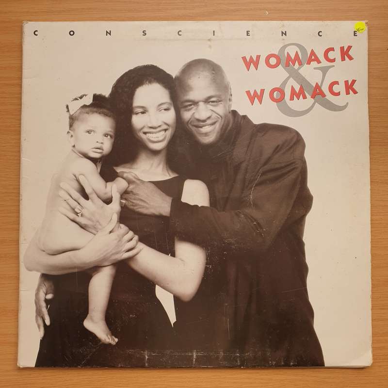 Womack & Womack  Conscience - Vinyl LP Record - Very-Good+ Quality (VG+)