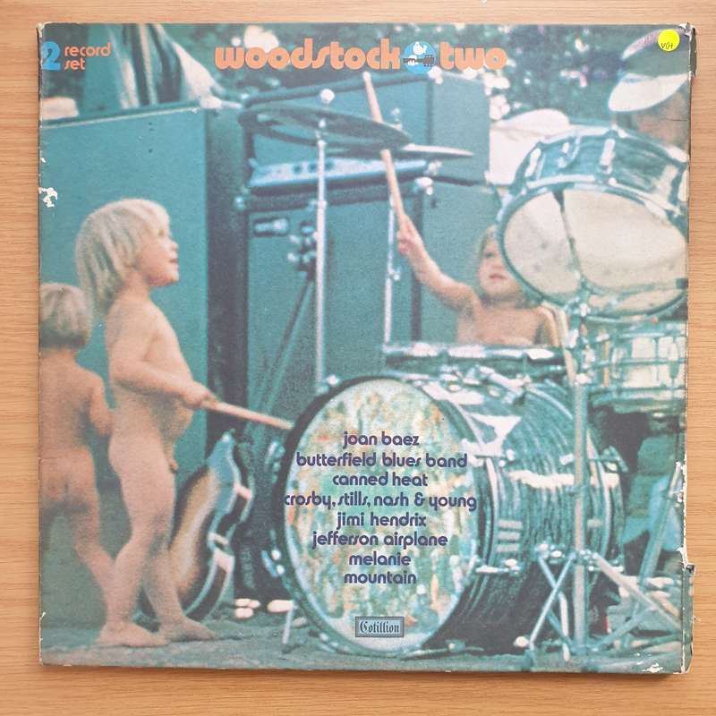 Woodstock Two - Double Vinyl LP Record - Very-Good+ Quality (VG+)