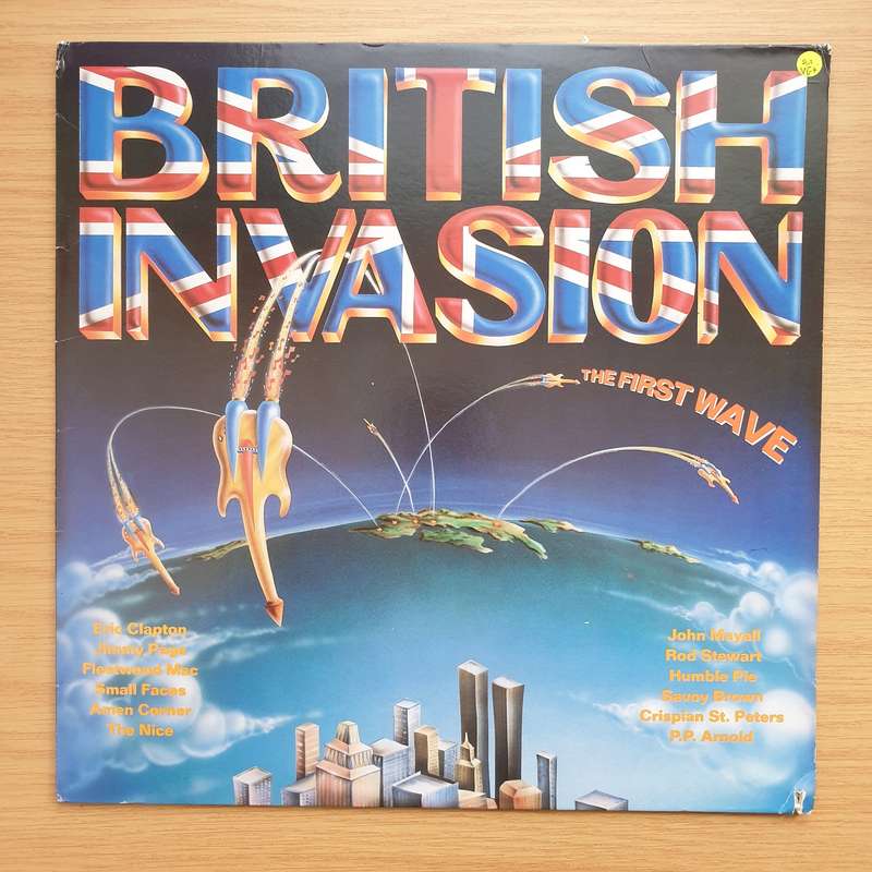 British Invasion - The First Wave - Vinyl LP Record - Very-Good+ Quality (VG+)