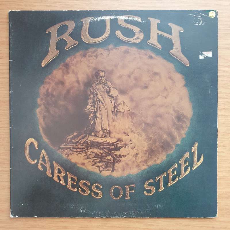 Rush  Caress Of Steel - Vinyl LP Record - Very-Good+ Quality (VG+)