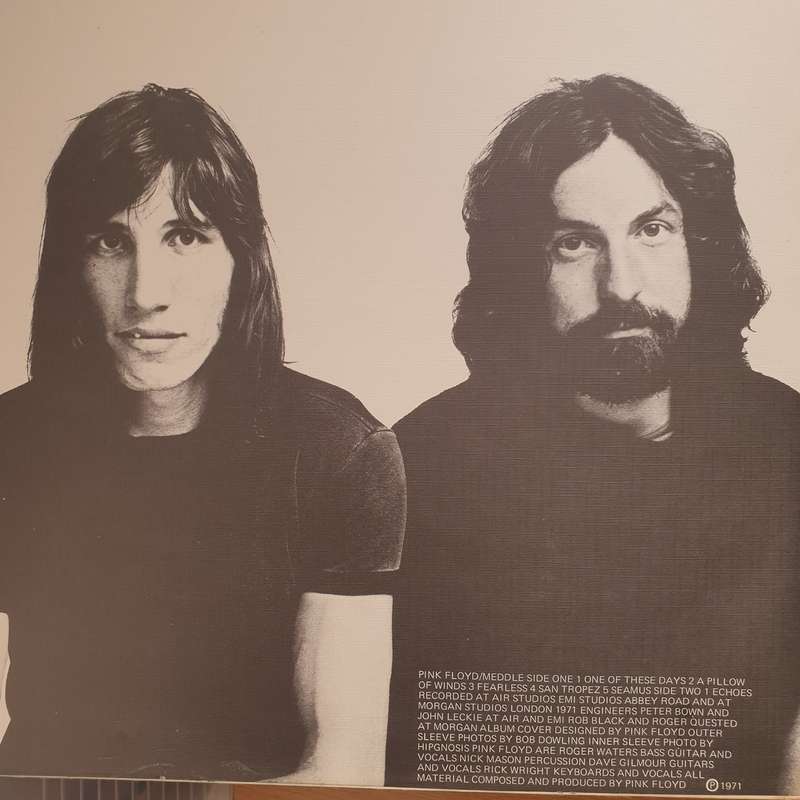 Pink Floyd  Meddle - Vinyl LP Record - Very-Good- Quality (VG-)