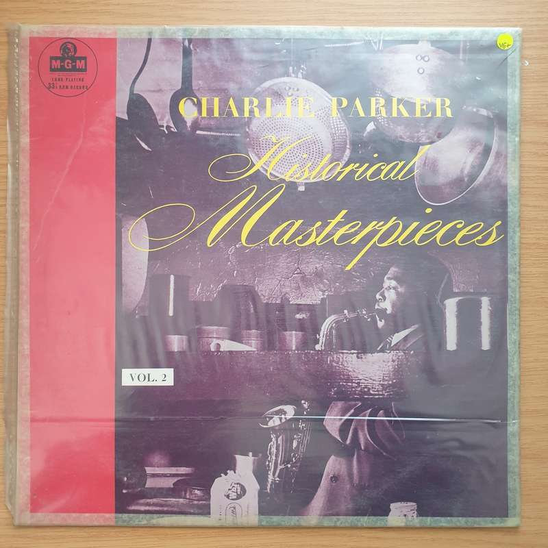 Charlie Parker  Historical Masterpieces Vol. 2 - Vinyl LP Record - Very-Good+ Quality (VG+)