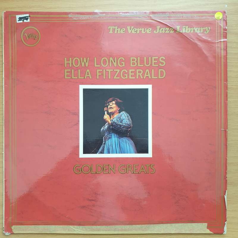 Ella Fitzgerald  How Long Blues  Vinyl LP Record - Very-Good Quality (VG) (verry)