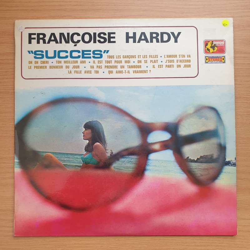 Francoise Hardy  Succes -  Vinyl LP Record - Very-Good+ Quality (VG+)