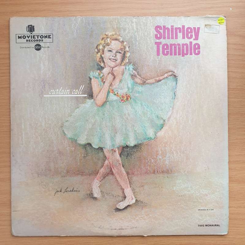 Shirley Temple  Curtain Call - Vinyl LP Record - Very-Good+ Quality (VG+)
