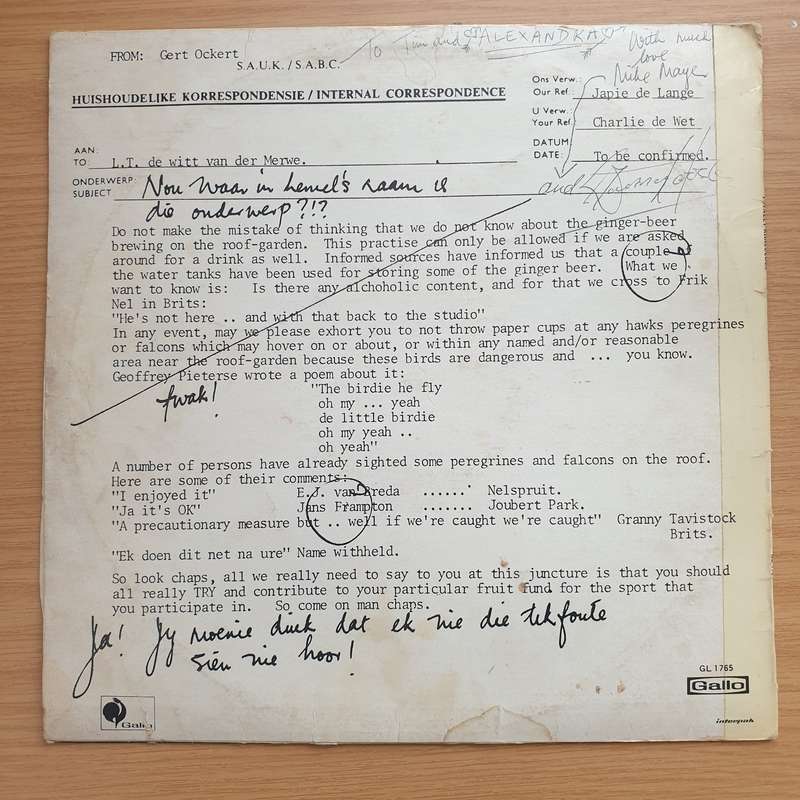 Totally Ricdiculous - The Best Of SABC's English Service Programs - Take a Chance - Vinyl LP Reco...
