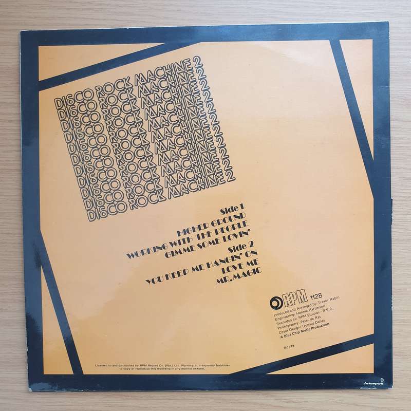 Disco Rock Machine 2 -  Vinyl LP Record - Very-Good+ Quality (VG+)