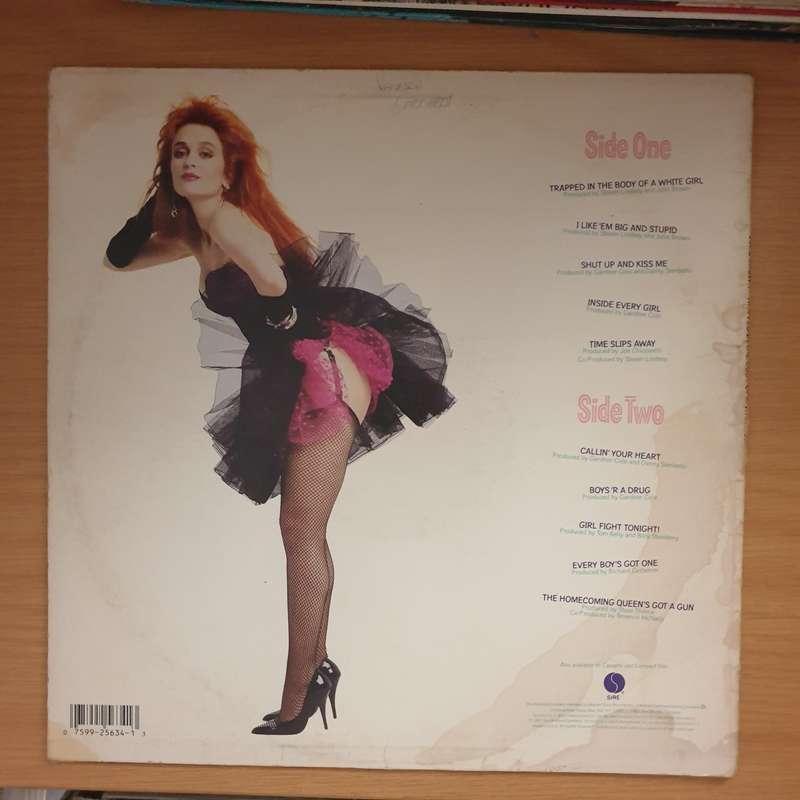 Julie Brown  Trapped In The Body Of A White Girl -  Vinyl LP Record - Very-Good+ Quality (VG+)