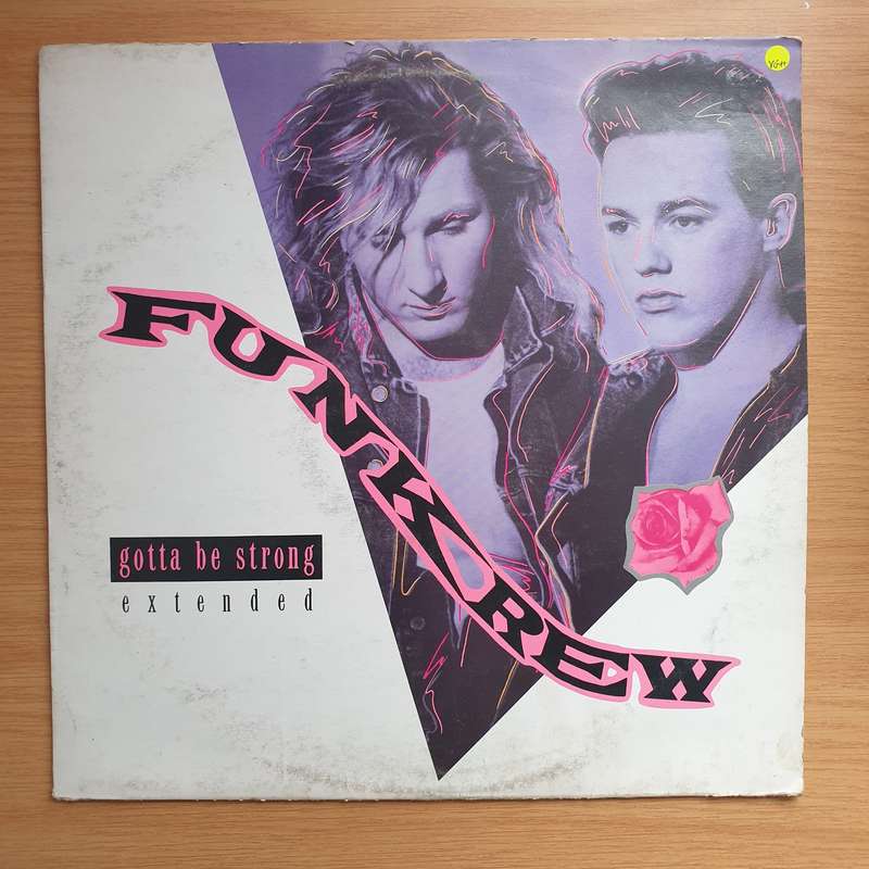 Funk Rew - Gotta Be Strong - Extended - Promotional Copy - Vinyl LP Record - Very-Good+ Quality (...