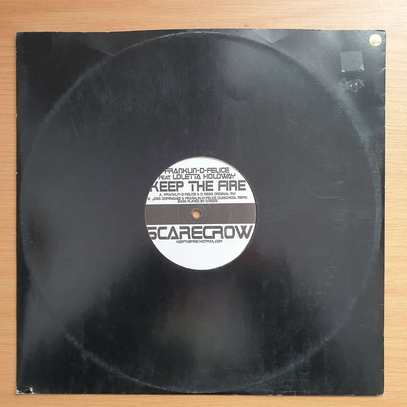 Franklin-D-Felice  Keep The Fire - Vinyl LP Record - Very-Good+ Quality (VG+)