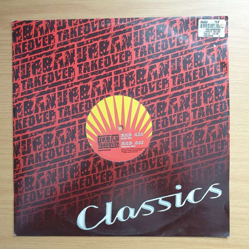 Mickey Finn & Aphrodite  Bad Ass - Vinyl LP Record - Very-Good+ Quality (VG+)