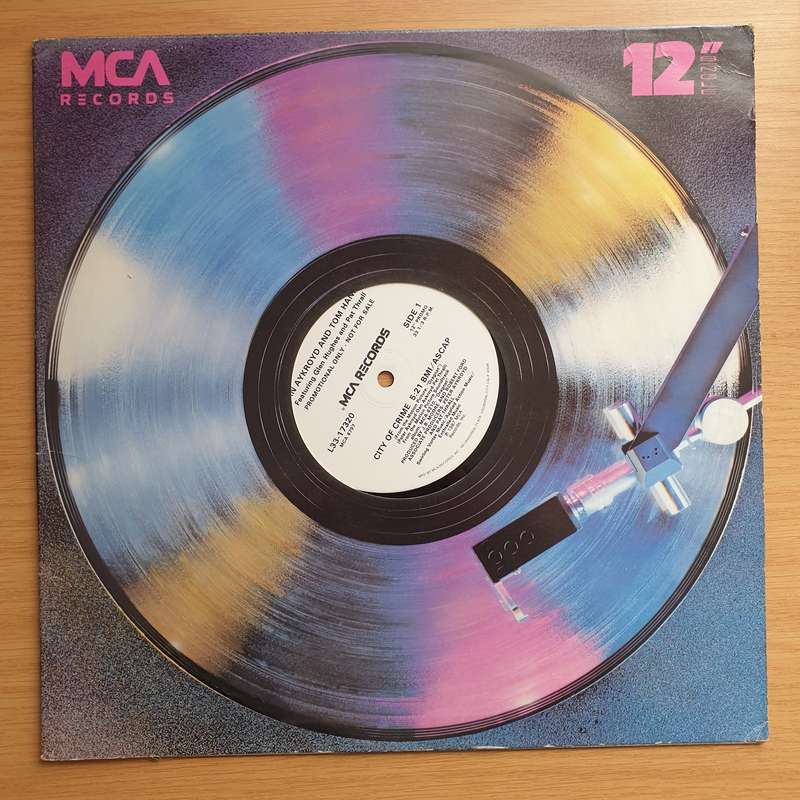 Dan Aykroyd And Tom Hanks  City Of Crime - Vinyl LP Record - Very-Good+ Quality (VG+)