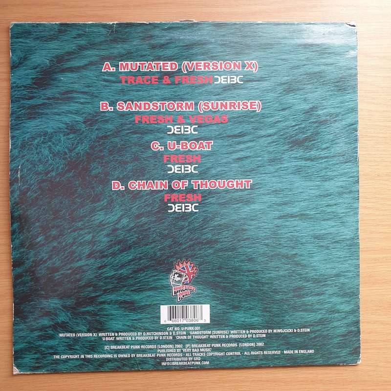 Fresh / Trace / Vegas  Mutated For 200X - Vinyl LP Record - Very-Good+ Quality (VG+)