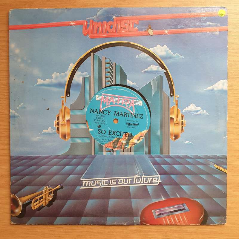 Nancy Martinez  So Excited - Vinyl LP Record - Very-Good+ Quality (VG+)