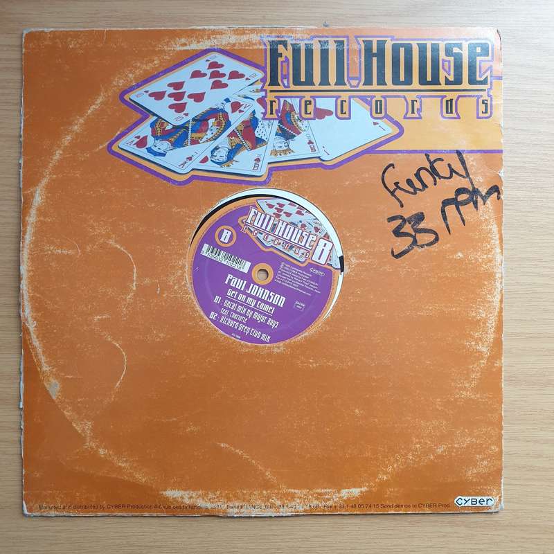 Paul Johnson  Get On My Camel - Vinyl LP Record - Very-Good Quality (VG) (verry)