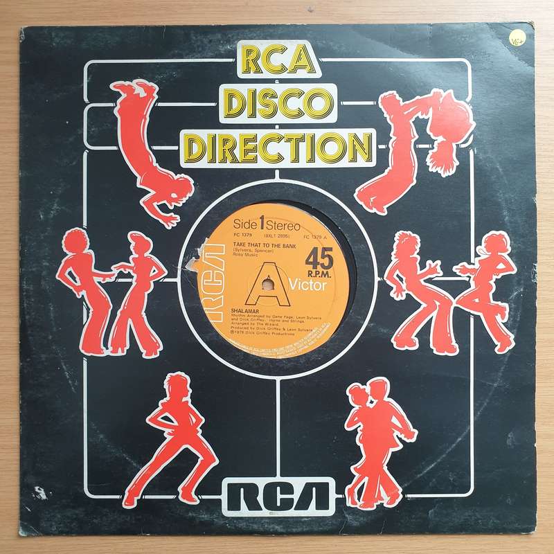 Shalamar  Take That To The Bank - Vinyl LP Record - Very-Good+ Quality (VG+)