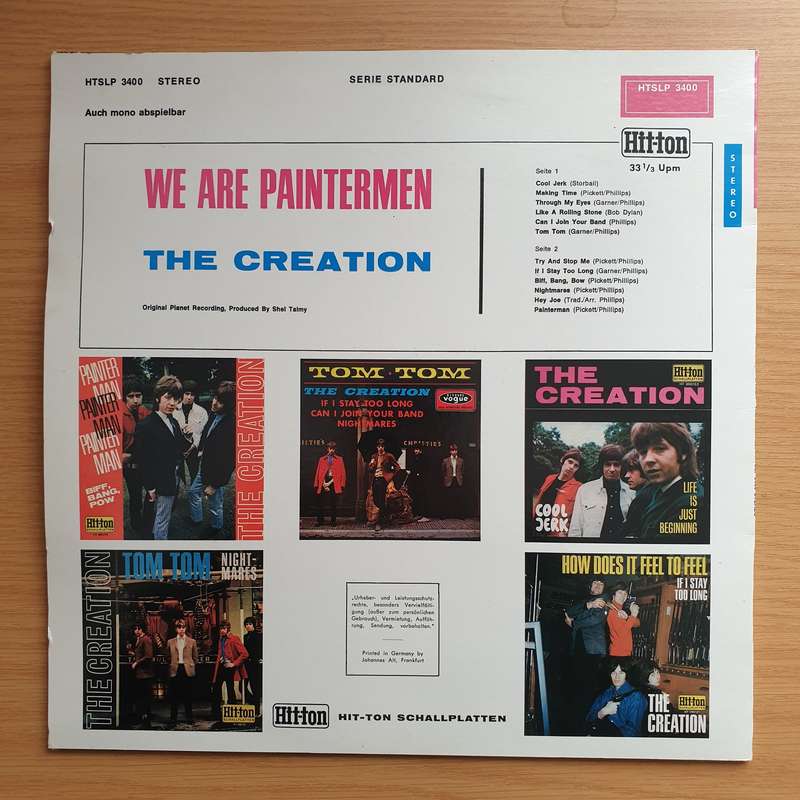 The Creation  We Are Paintermen - Vinyl LP Record - Mint Quality (M)