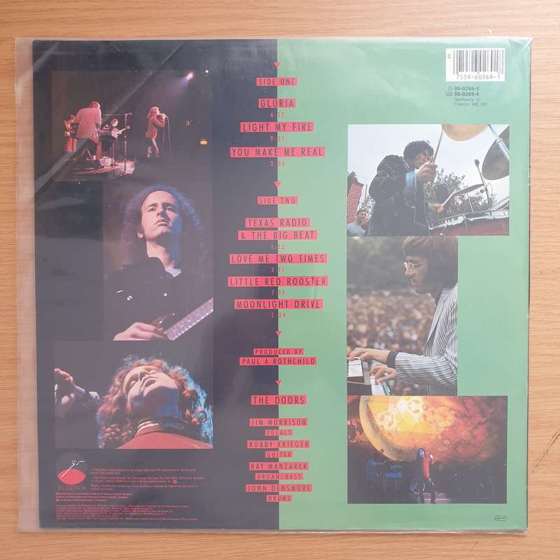 Doors  Alive, She Cried (Germany Pressing) - Vinyl LP Record - Very-Good+ Quality (VG+)