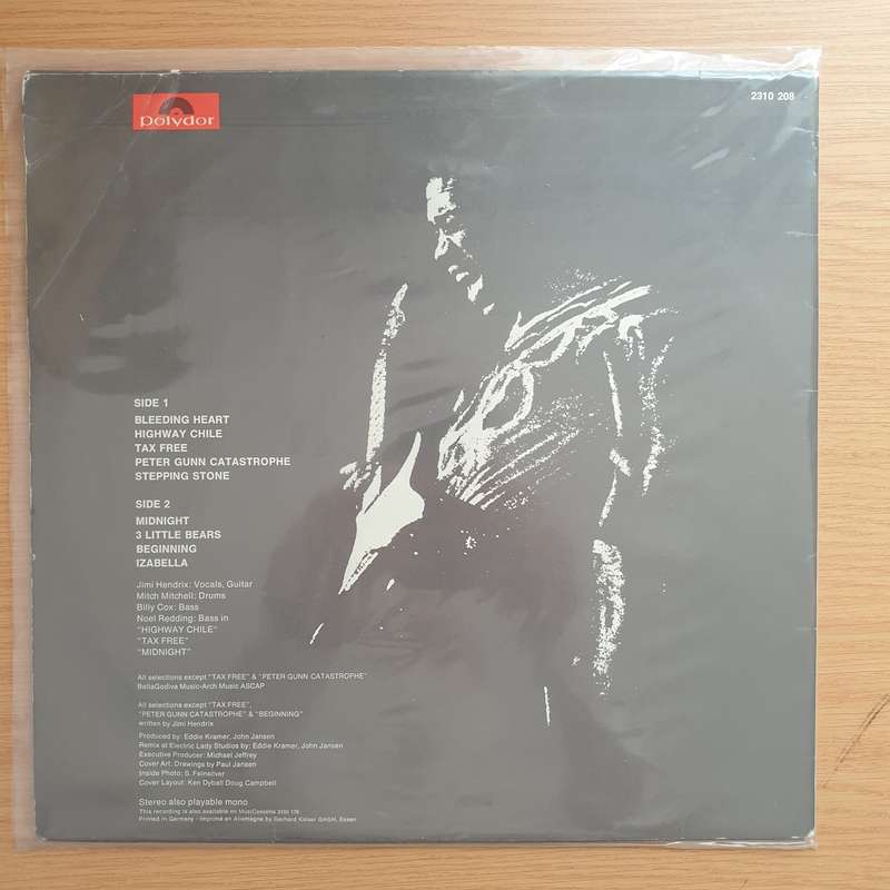 Jimi Hendrix  War Heroes - Vinyl LP Record - Very-Good+ Quality (VG+)