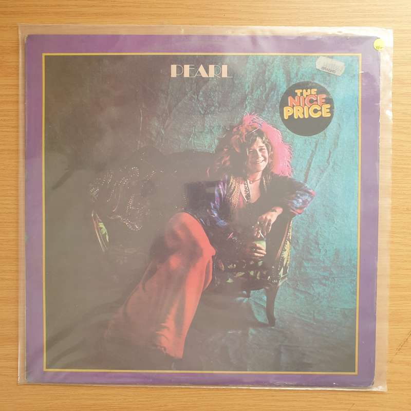Janis Joplin  Pearl  - Vinyl LP Record - Very-Good+ Quality (VG+)