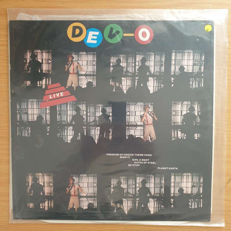 Devo  Dev-O Live - Vinyl LP Record - Very-Good Quality (VG) (verry)