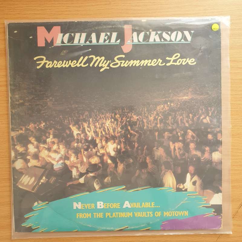 Michael Jackson  Farewell My Summer Love -  Vinyl LP Record - Very-Good+ Quality (VG+)
