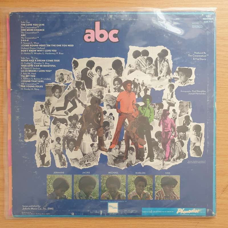 The Jackson 5  ABC -  Vinyl LP Record - Very-Good+ Quality (VG+)