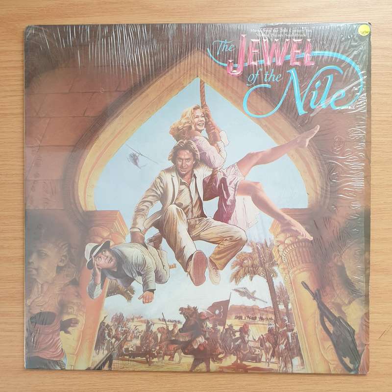 The Jewel Of The Nile: Music From The Motion Picture Soundtrack - Vinyl LP Record  - Very-Good+ Q...