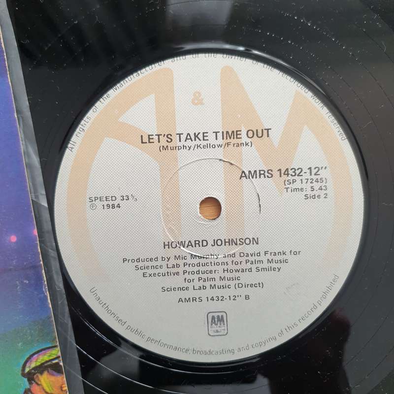 Howard Johnson  Let's Take Time Out -  Vinyl LP Record - Very-Good+ Quality (VG+) (verygoodplus)