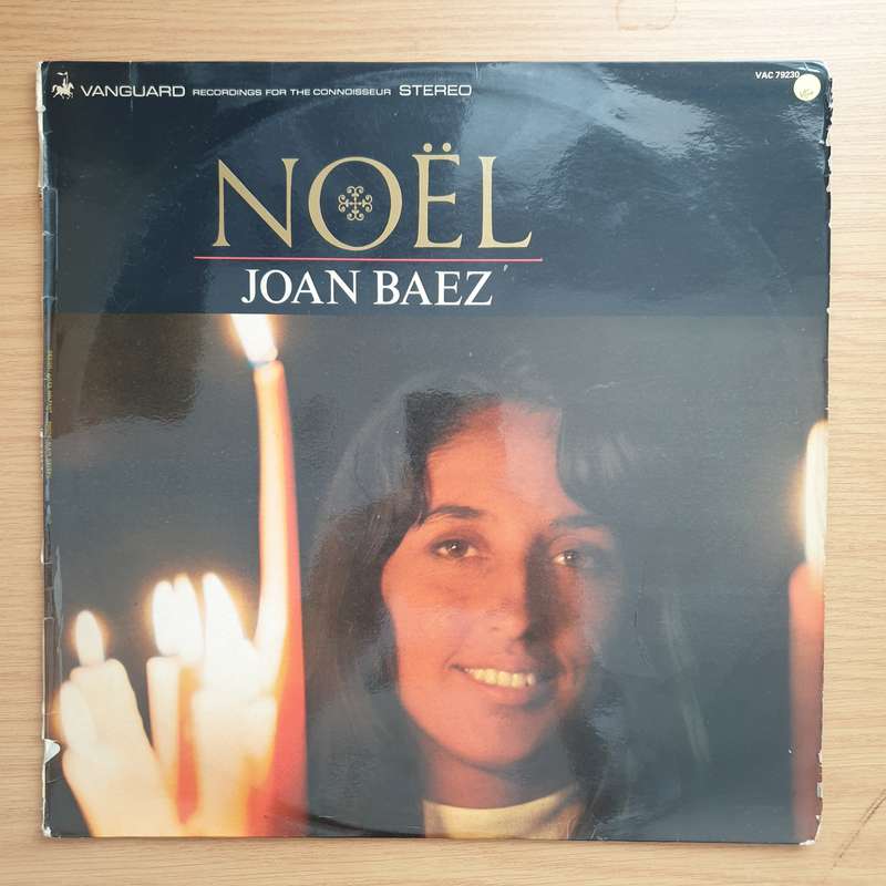 Joan Baez  Noël -  Vinyl LP Record - Very-Good+ Quality (VG+) (verygoodplus)