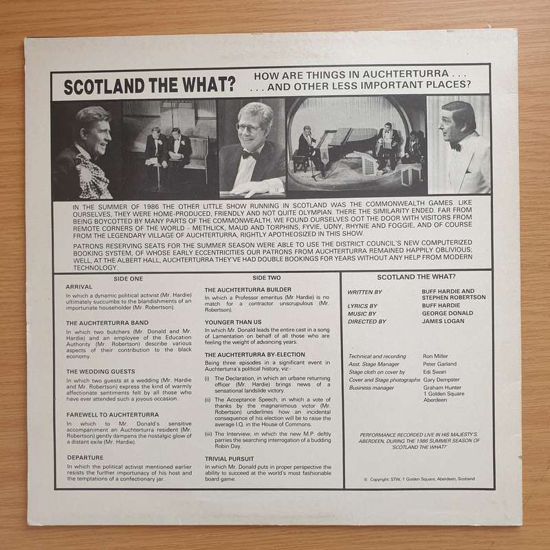 Scotland The What?  How Are Things In Auchterturra...And Other Less Important Places? -  Vinyl...